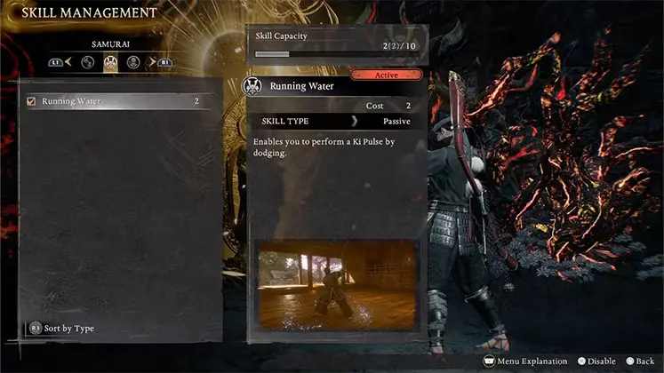 آموزش باز کردن اسکیل در بازی Nioh 3