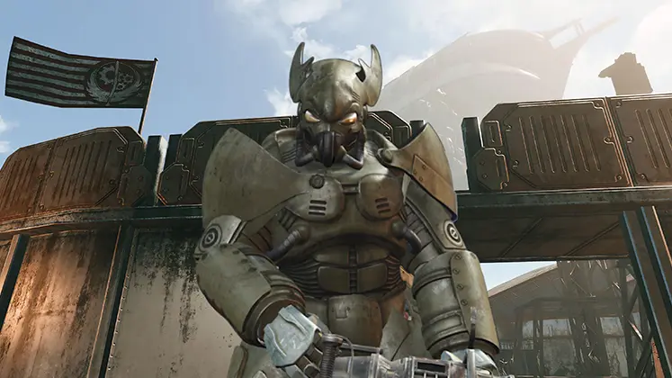تصویری از زره Midwestern Power Armor در بازی Fallout Tactics