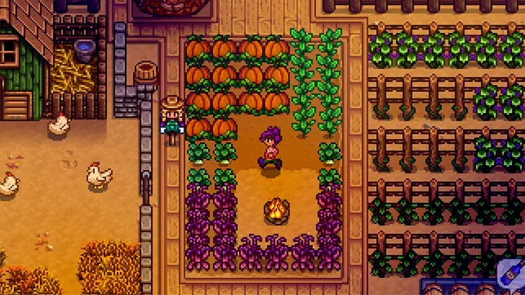 تصویری از گیم پلی بازی Stardew Valley