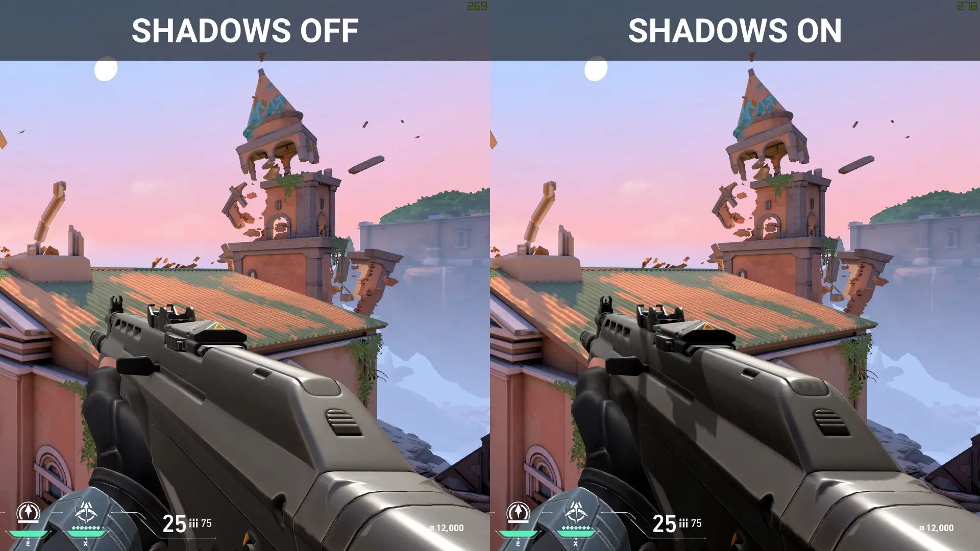 مقایسه FPS بالا و پایین در بازی های شوتر