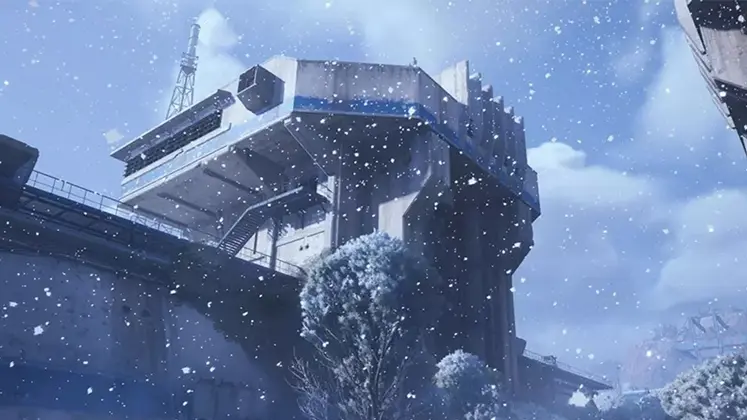 تصویری از فضا آب‌و‌هوای Cold Snap در بازی ARC Raiders