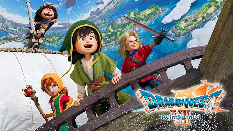 بنری از بازی Dragon Quest VII Reimagined
