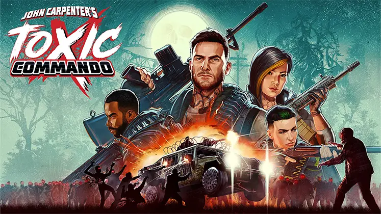 بنری از بازی John Carpenter's Toxic Commando