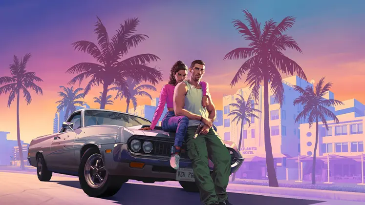 بنری از بازی Grand Theft Auto VI