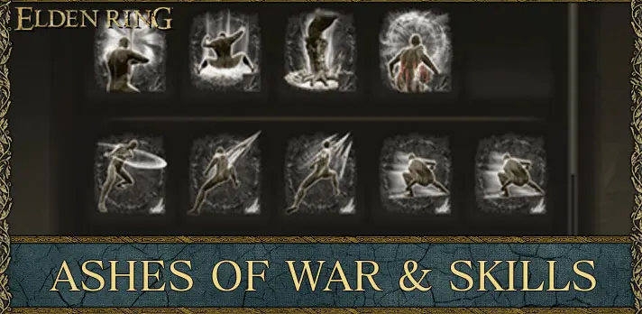 قابلیت Ashes of War در بازی الدن رینگ