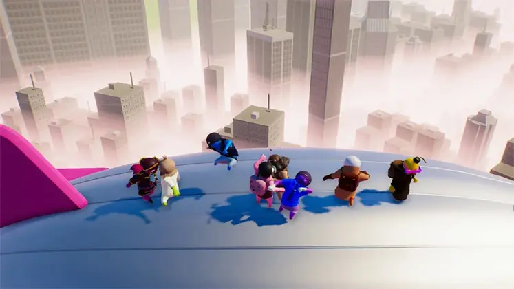 تصویری از مپ Blimp در بازی Gang beasts