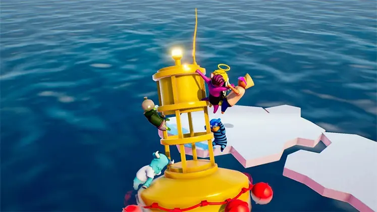 تصویری از مپ Buoy در بازی Gang beasts