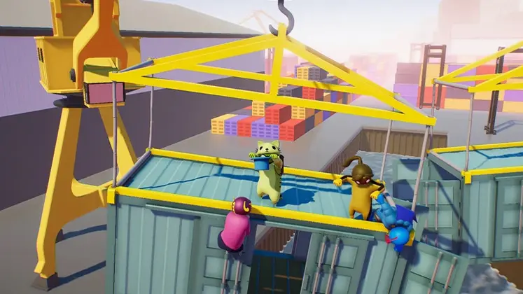 تصویری از مپ Containers در بازی Gang Beasts