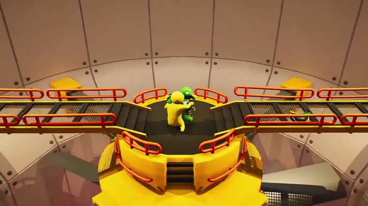 تصویری از مپ Fans در بازی Gang beasts