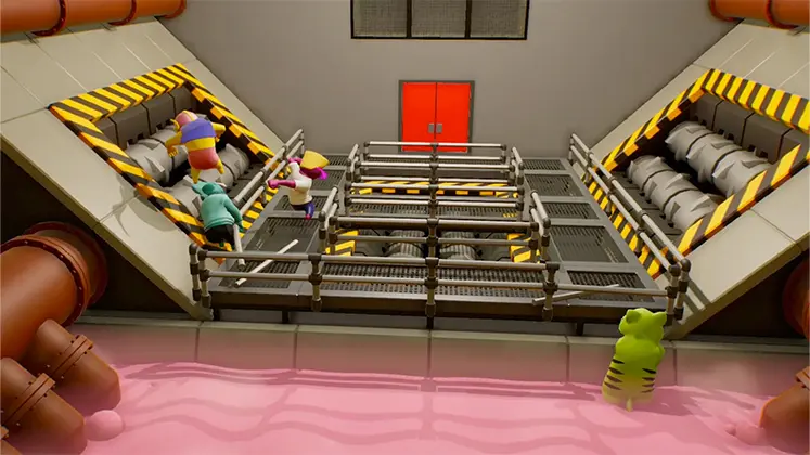 تصویری از مپ Grind در بازی Gang beasts