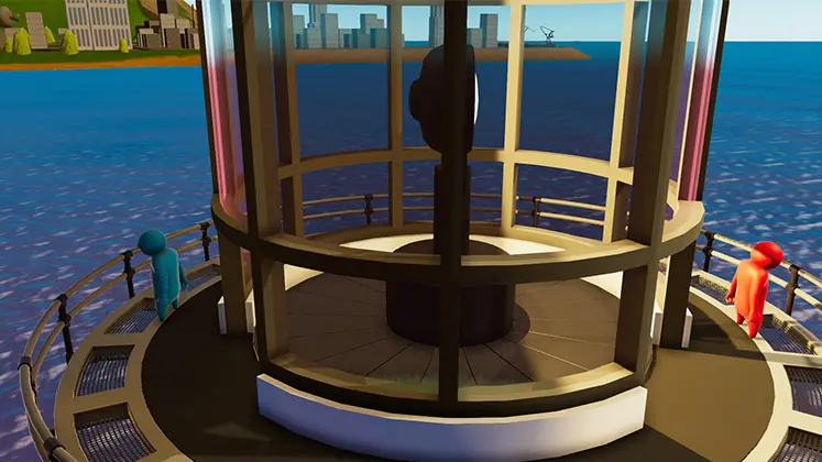 تصویری از مپ Lighthouse در بازی Gang beasts