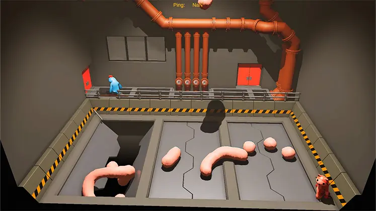 تصویری از مپ Meats در بازی Gang beasts
