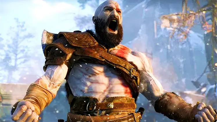 تصویر کریتوس از سری بازی God of War