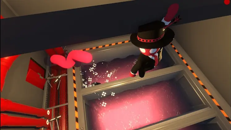 تصویری از مپ Chutes در بازی Gang beasts