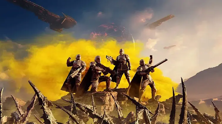 تصویری از بازی Helldivers 2