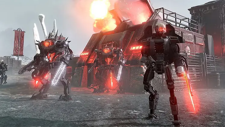 تصویری از Automatons در بازی Helldivers 2