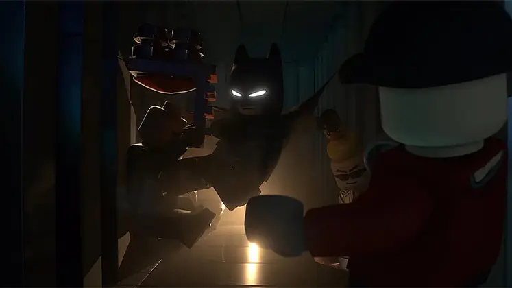 تصویری از درگیری در بازی LEGO Batman: Legacy of the Dark Knight
