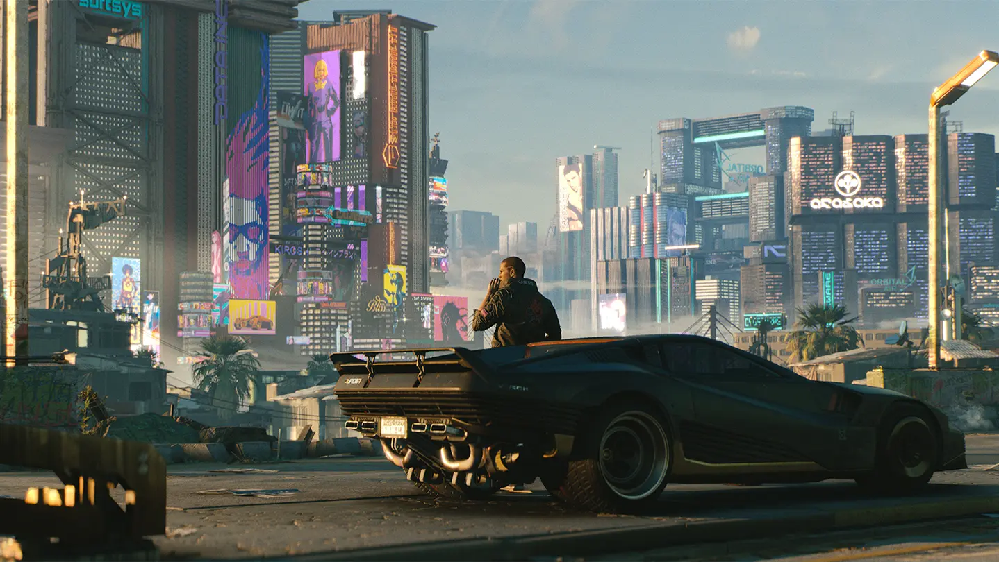 تصویری از بازی cyberpunk2077