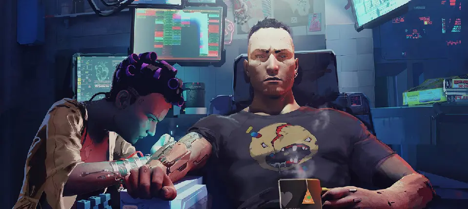 تصویری از ریپر داک ها در بازی cyberpunk