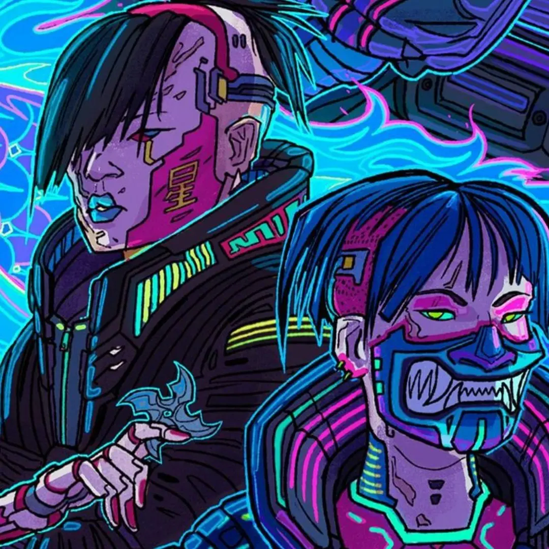 تصویری از گروه تایگر کلاز در بازی cyberpunk2077