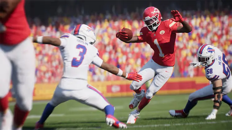 تصویری از آب‌و‌هوای آفتابی بازی EA SPORTS Madden NFL 26