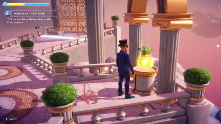 تصویری از یکی از Fetch Quests بازی Disney dreamlight valley