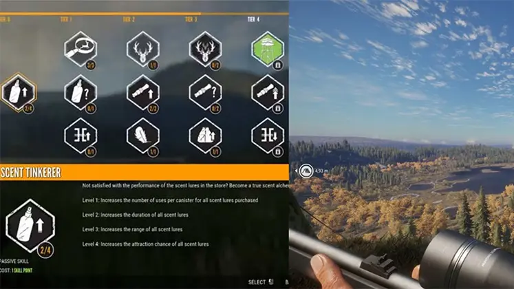 تصویری از Skill Trees و Perks در بازی theHunter: Call of the Wild
