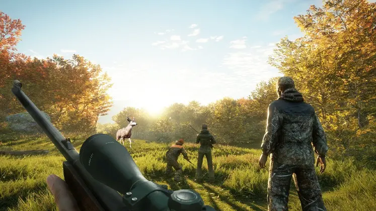 تصویری از گیم پلی بازی theHunter: Call of the Wild