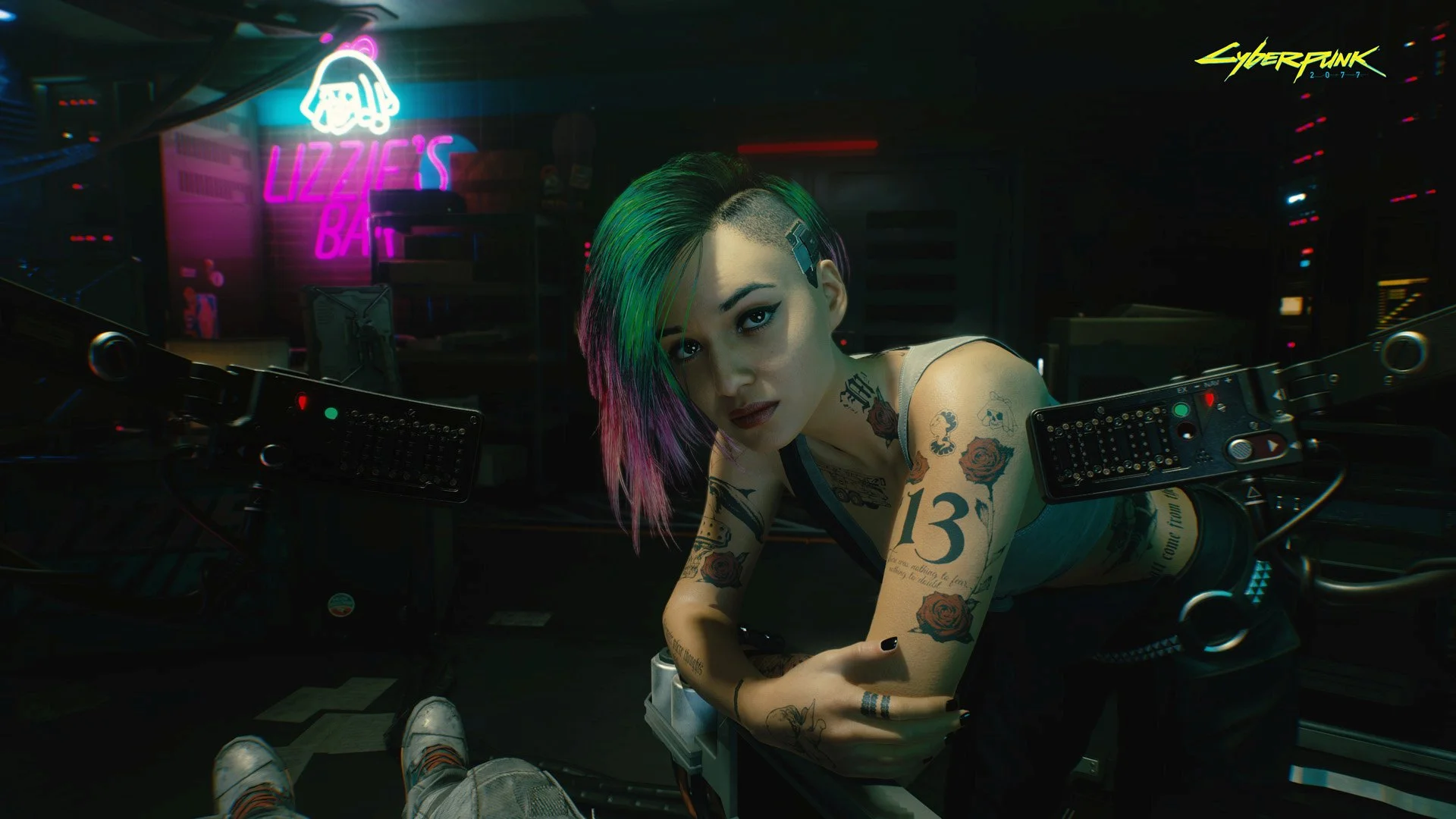 جودی الوز از بازی cyberpunk