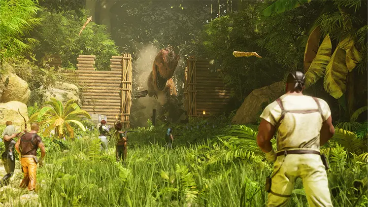 تصویری از حالت Multiplayer در بازی Ark: Survival Ascended
