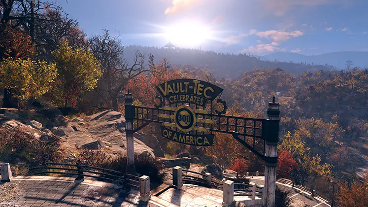 تصویری از (Appalachia) دنیای بازی Fallout 76