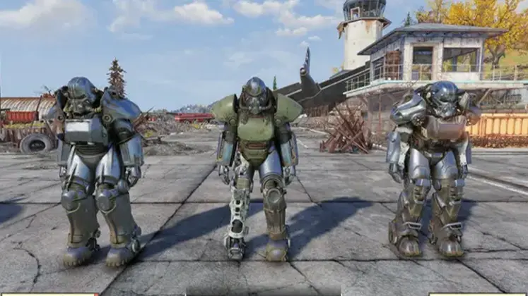 تصویری اززره های سطح متوسط در بازی Fallout 76