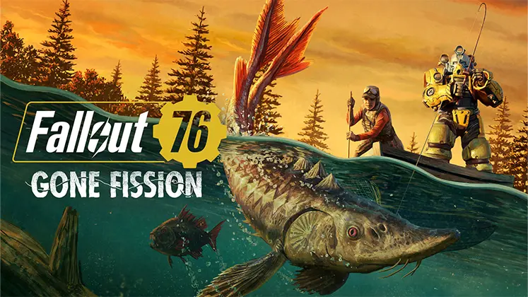 بنری از آپدیت Gone Fission برای بازی Fallout 76