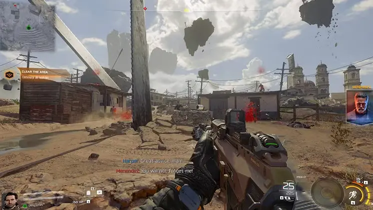 تصویری از گیم پلی بازی Call of Duty: Black Ops 7