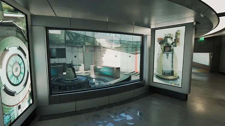 تصویری از مپ The Forge در بازی Call of Duty: Black Ops 7