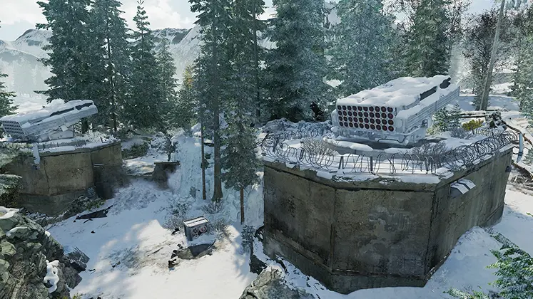 تصصویری از مپ Retrieval در بازی Call of Duty: Black Ops 7