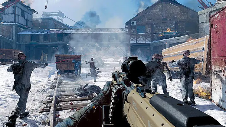 تصویری از زندان Vorkuta در بازی Call of Duty: Black Ops 7