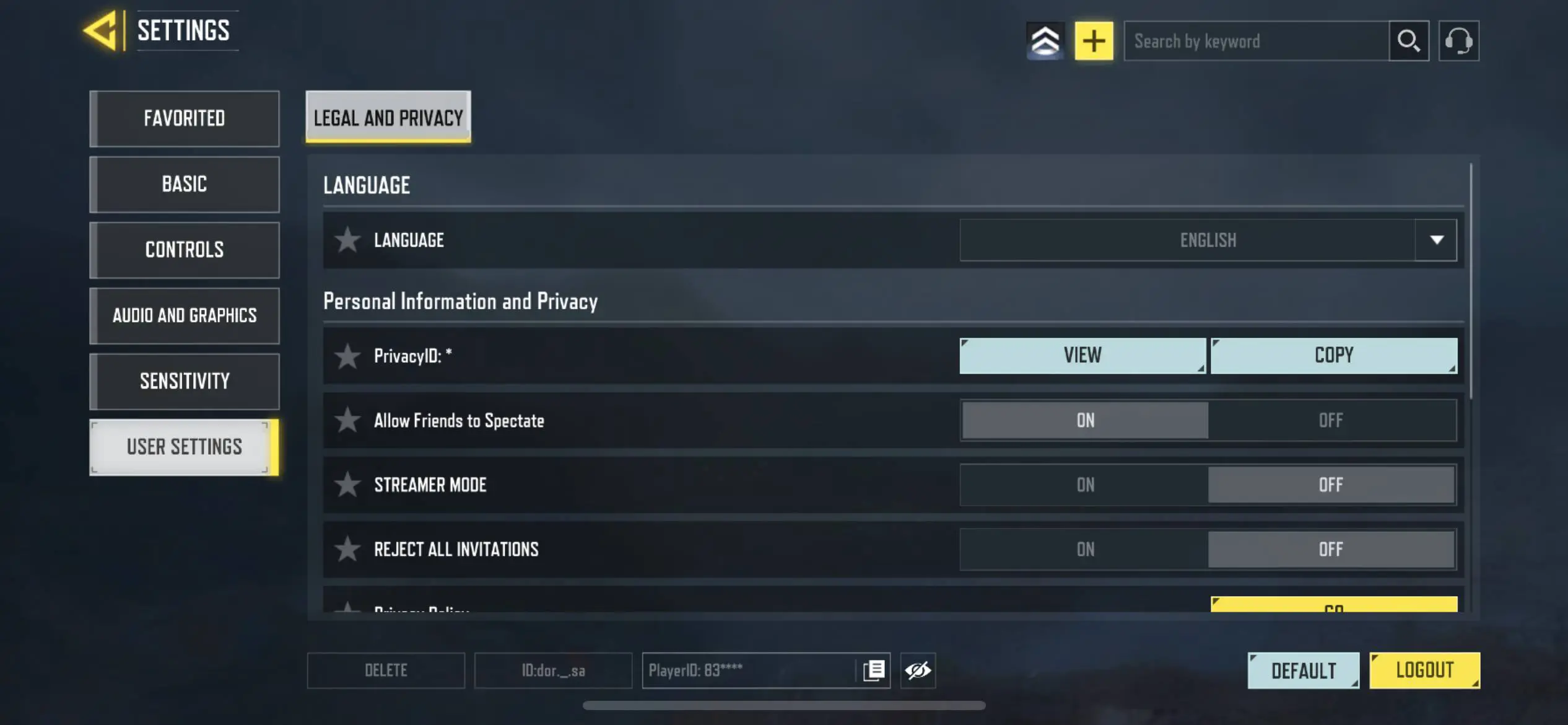 آموزش کامل تمام قسمت های تنظیمات بازی Call od Duty موبایل