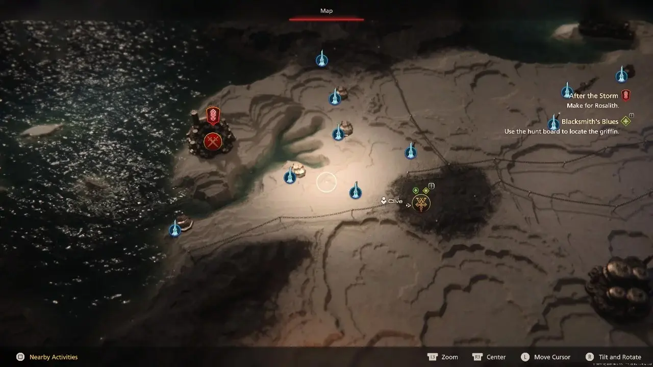 مپ بازی Final Fantasy XVI