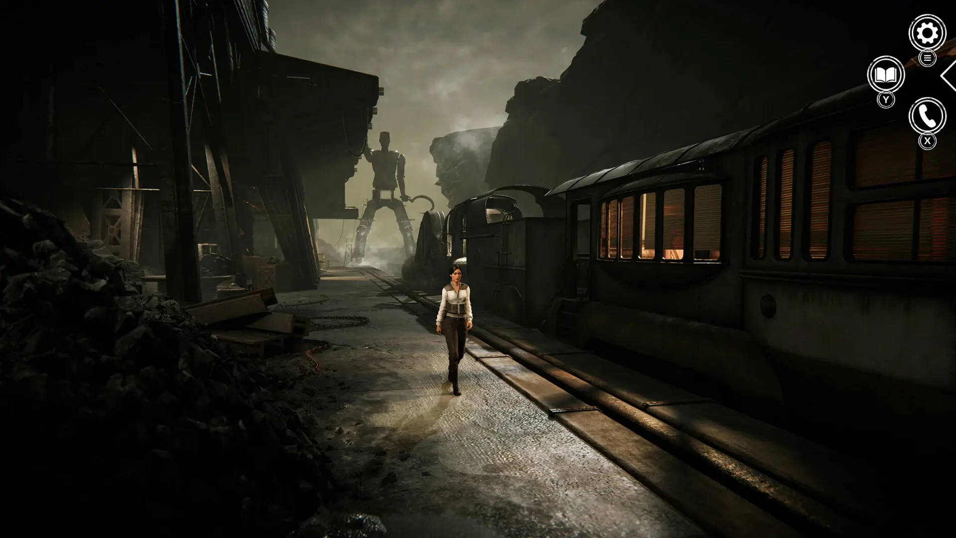 نمای بازی Syberia Remastered