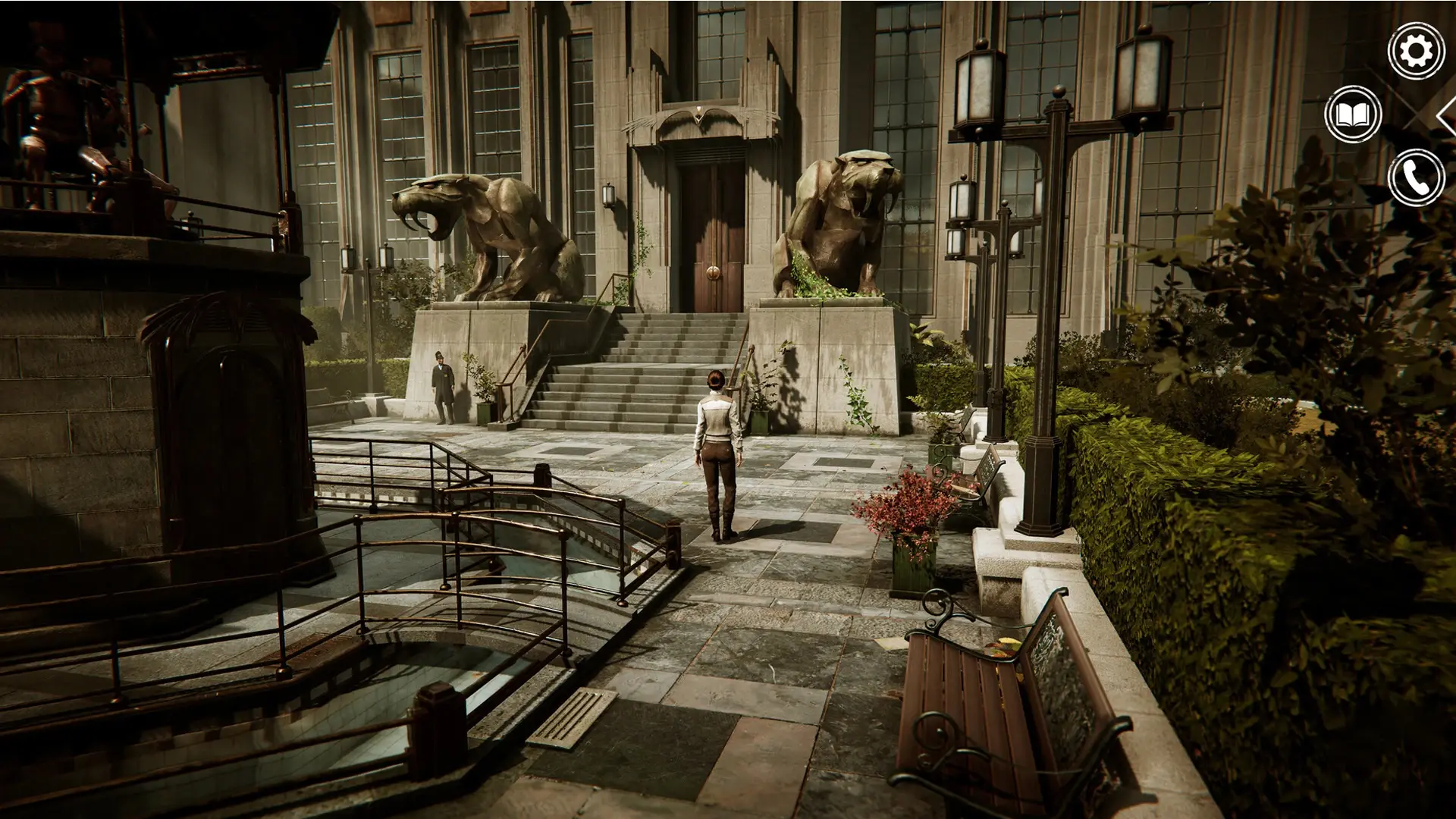 گیم پلی بازی Syberia Remastered