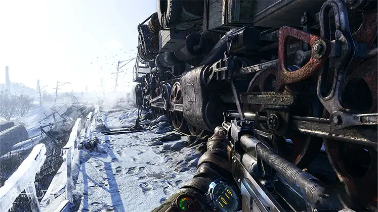 نمایی از گیم‌پلی بازی Metro Exodus