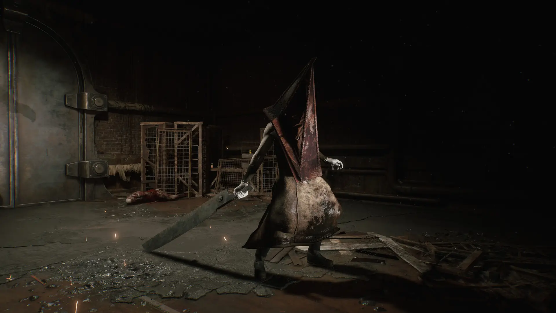 یکی از دشمنان در بازی Silent Hill 2 Remake