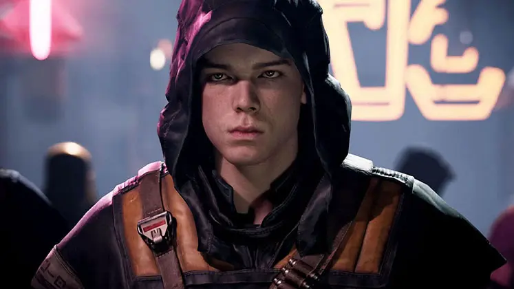 شخصیت Cal Kestis در بازی Star Wars Jedi: Fallen Order