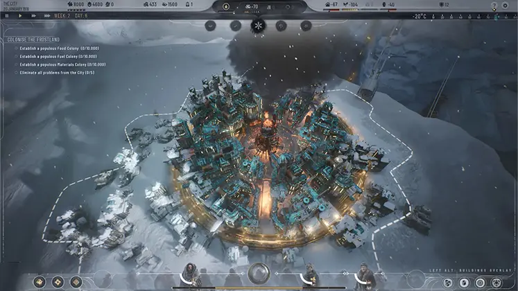 نمایی از بازی Frostpunk 2