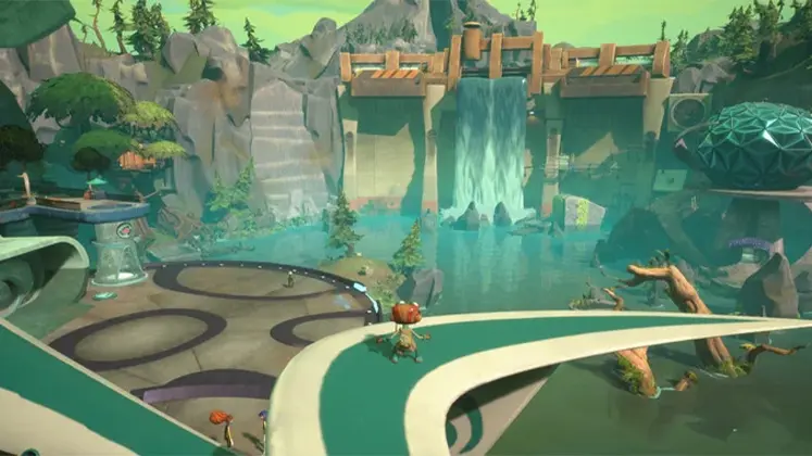تصویری از جهان بازی Psychonauts 2