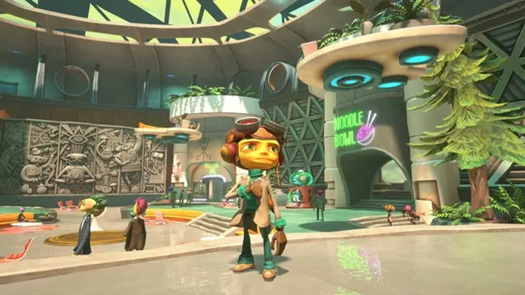 نمایی از بازی Psychonauts 2