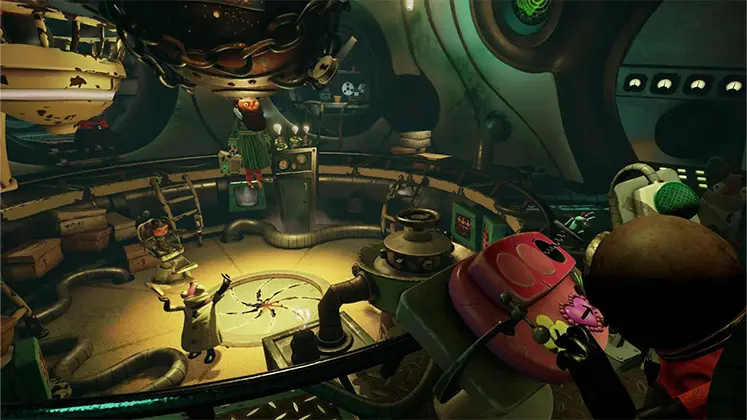تصویری از محیط بازی Psychonauts 2