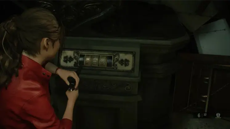 تصویری از حل پازل در بازی Resident Evil 2 Remake