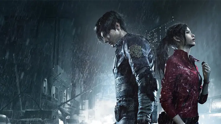 تصویری از ککاراکترهای اصلی بازی Resident Evil 2 Remake
